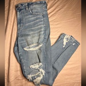 AMERICAN EAGLE High Waisted Skinny Jeans